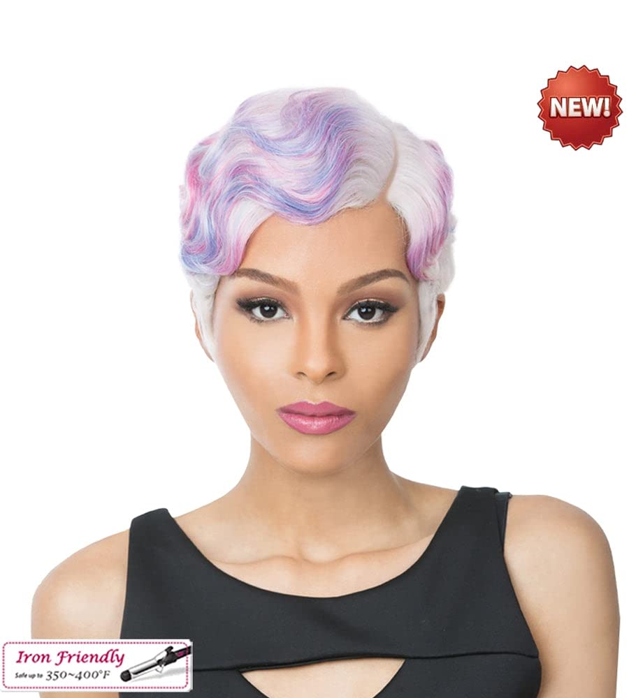 It's A Wig Synthetic Hair Wig Nuna (1B - OFF BLACK)