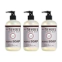 Mrs. MEYER'S Hand Soap Lavender 12.5 Ounce Pump (370ml) (3 Pack)