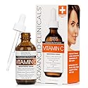 Advanced Clinicals Brightening Vitamin C Serum For Face With Glycolic Acid + Lactic Acid | Vitamin C Eye Serum Face Moisturizer For Improving Look
