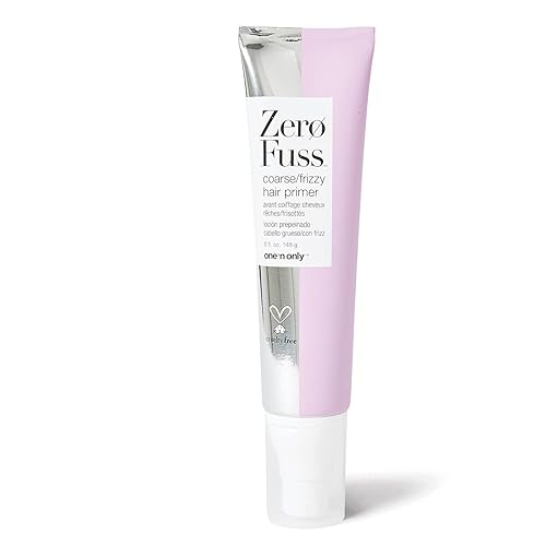 one 'n only Zero Fuss Coarse/Frizzy Hair Primer, Leave-in Spray, Detangles and Smooths, Weightlessly Conditions, Humidity Resistant, Tames Frizz, No
