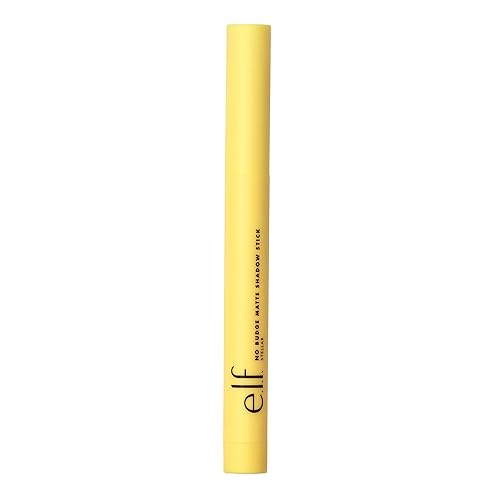 e.l.f. No Budge Matte Shadow Stick, One-Swipe Cream Eyeshadow Stick, Long-Wear & Crease Resistant, Matte Finish, Vegan & Cruelty-Free, Stellar