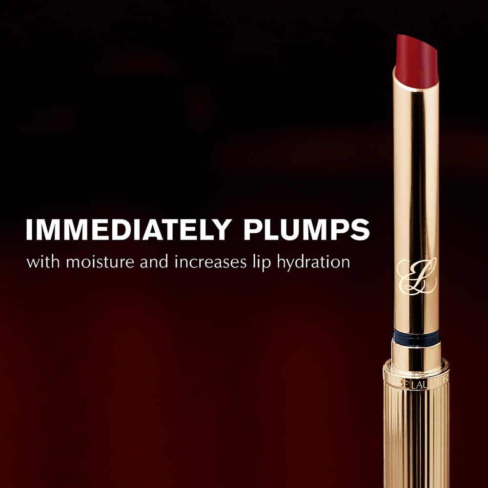 Estée Lauder Pure Color Explicit Long-Lasting Slick Shine Slim Lipstick for Women | Plumping & Hydrating, 419 Playtime