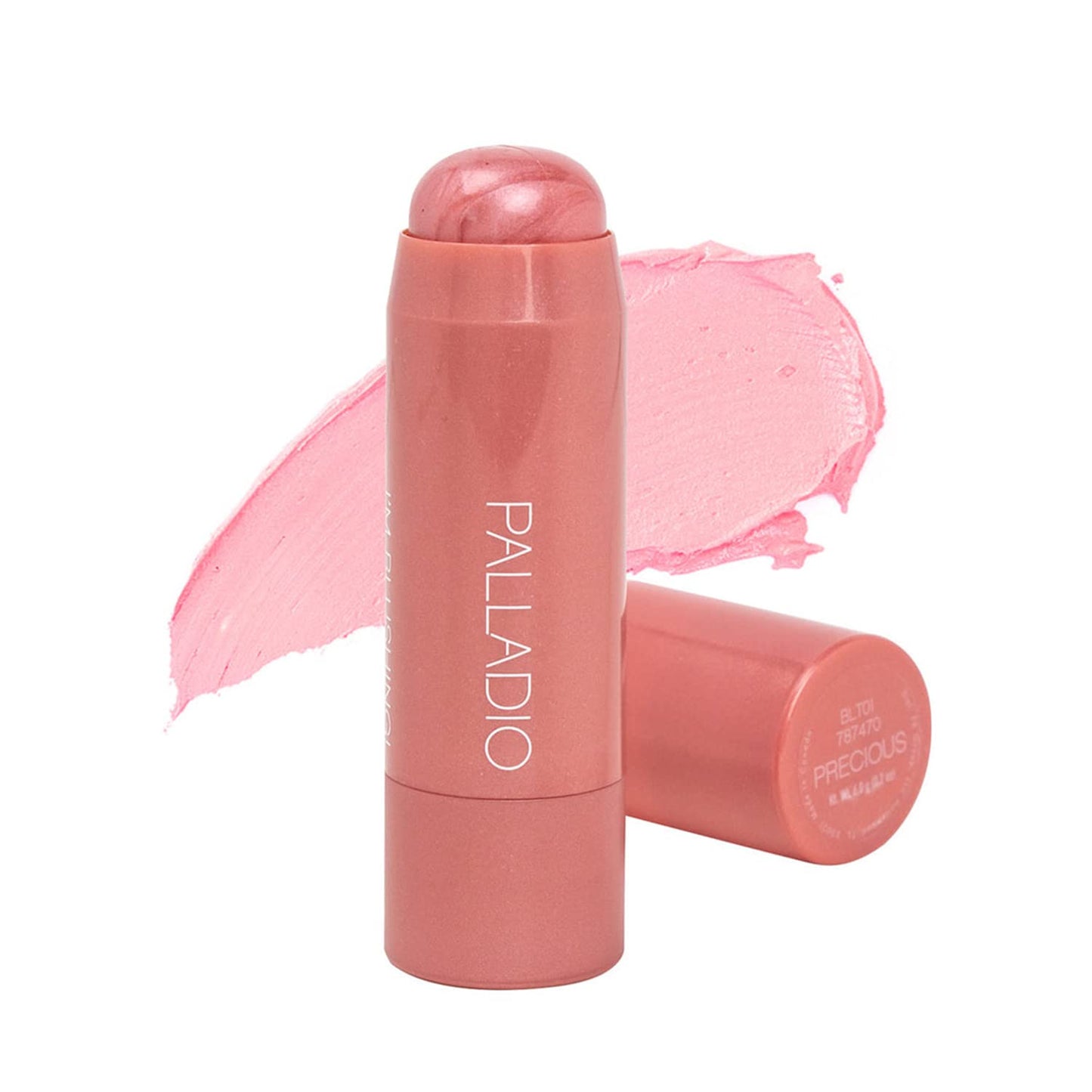 Palladio I'm Blushing 2-in-1 Cheek and Lip Tint, Buildable Lightweight Cream Blush, Sheer Multi Stick Hydrating formula, All day wear, Easy
