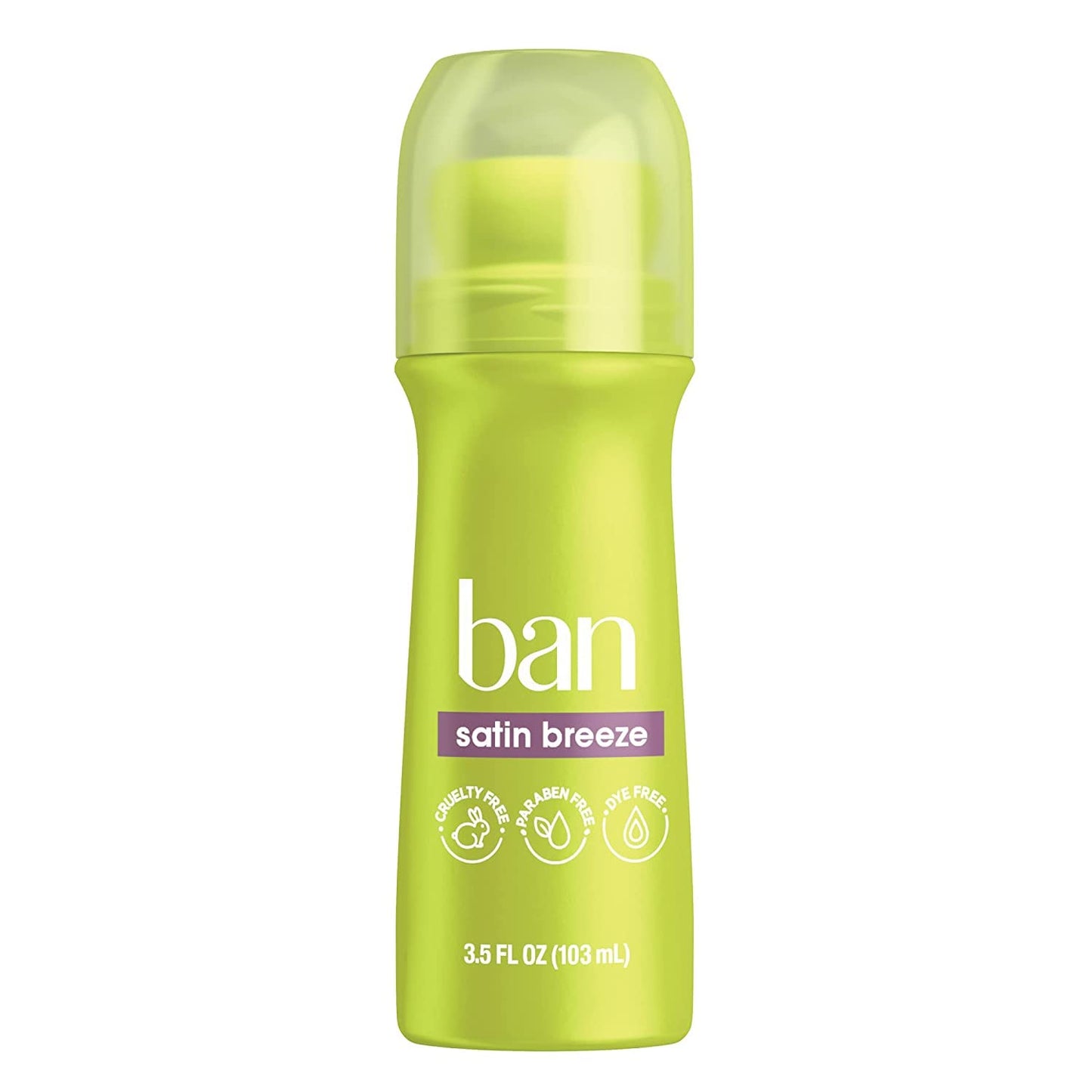 Ban Deodorant 3.5 Ounce Roll-On 24 Hr Satin Breeze (103ml) Beauty and Personal Care Ban