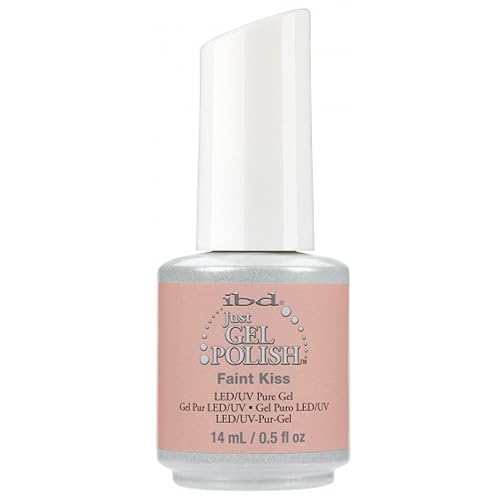 IBD Just Gel Nail Polish, Faint Kiss, 0.5 Fluid Ounce Beauty & Personal Care IBD