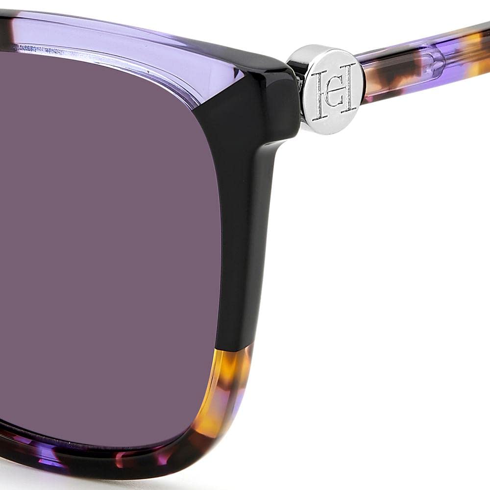 Carolina Herrera Violet Butterfly Ladies Sunglasses CH 0052/S 0F0T/UR 58