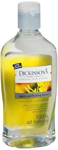 Dickinson's Astringent Cleanser, Witch Hazel Formula, 16-Ounce Bottles (Pack of 6)