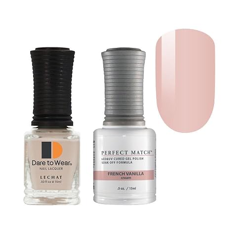 LeChat Perfect Match Gel Polish, French Vanilla, 0.5 fluid_ounces Beauty & Personal Care LECHAT