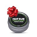 Ballsy Body & Groin Rub, Cologne for Everywhere, with Beeswax, Coconut and Sunflower Seed Oil, Forest and Fields .85 oz