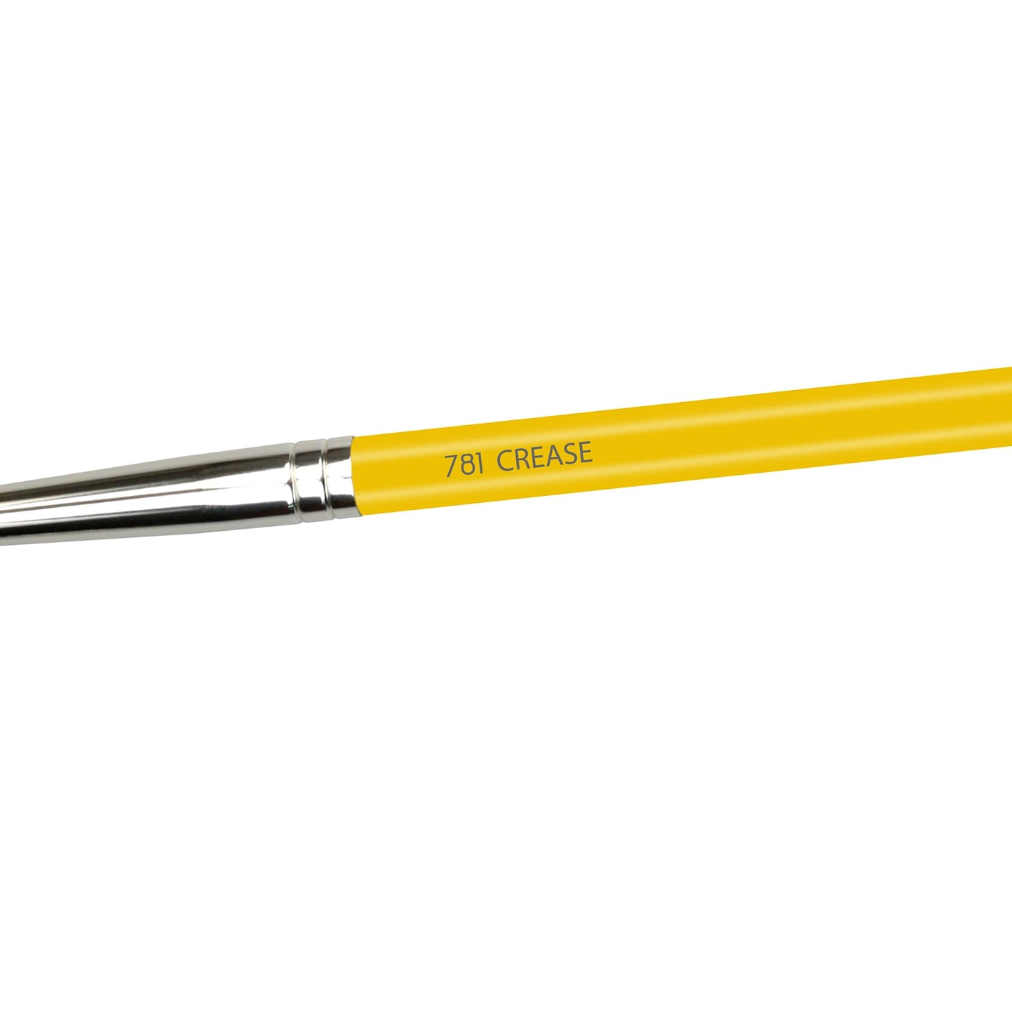 Bdellium Tools Professional Makeup Brush - Studio Series 781 Crease - With Mix of Soft Synthetic & Natural Fibers, For Eye Crease (Yellow, 1pc)