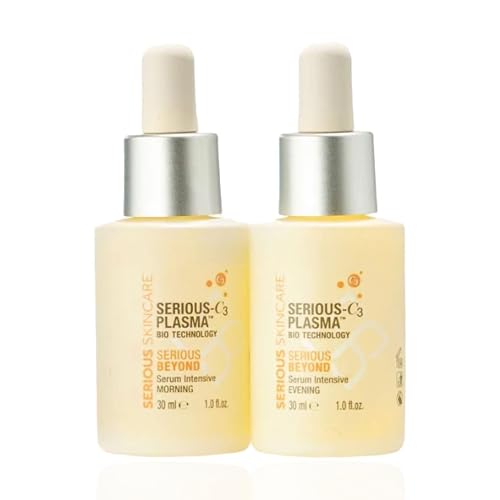 Serious Skincare - Beyond Intensive Vitamin C Serum for Face - 60 Day Facial Treatment for Healthy Glowing Skin and Brightening - Smoothes Lines