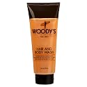 Woody's Hair and Body Wash for Men - 2-in-1 Cleanser & Body Wash, Deep Cleansing, Hydrating, Refreshing Scent, Sulfate-Free, 10 fl oz, 1 Pack