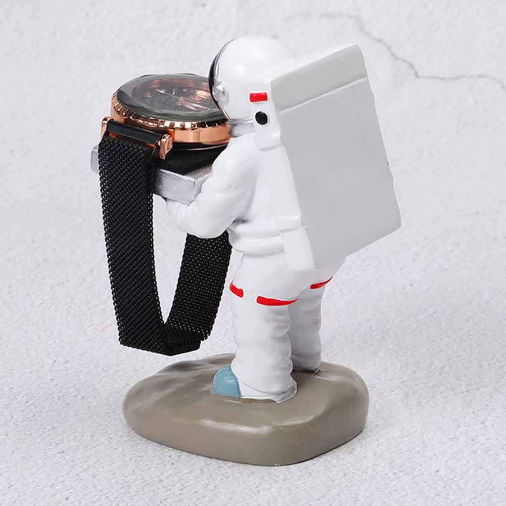 Just E Joy Watch Display Stand Old Housekeeper/Astronaut Resin Figurine Model Watch Holder Decoration Storage Rack for Jewelry Watch Bracelet…