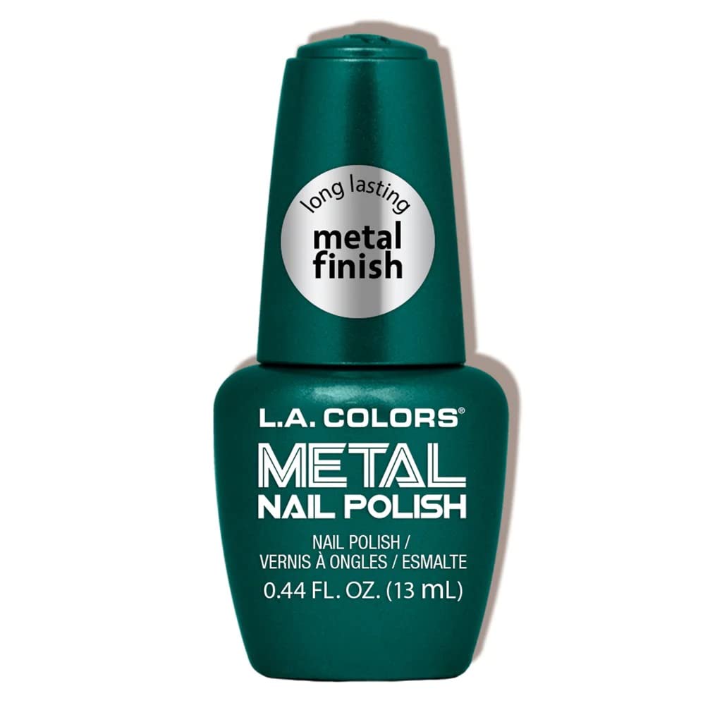 L.A. COLORS Metal Nail Polish, Jaded CNL155 Beauty & Personal Care L.A. COLORS
