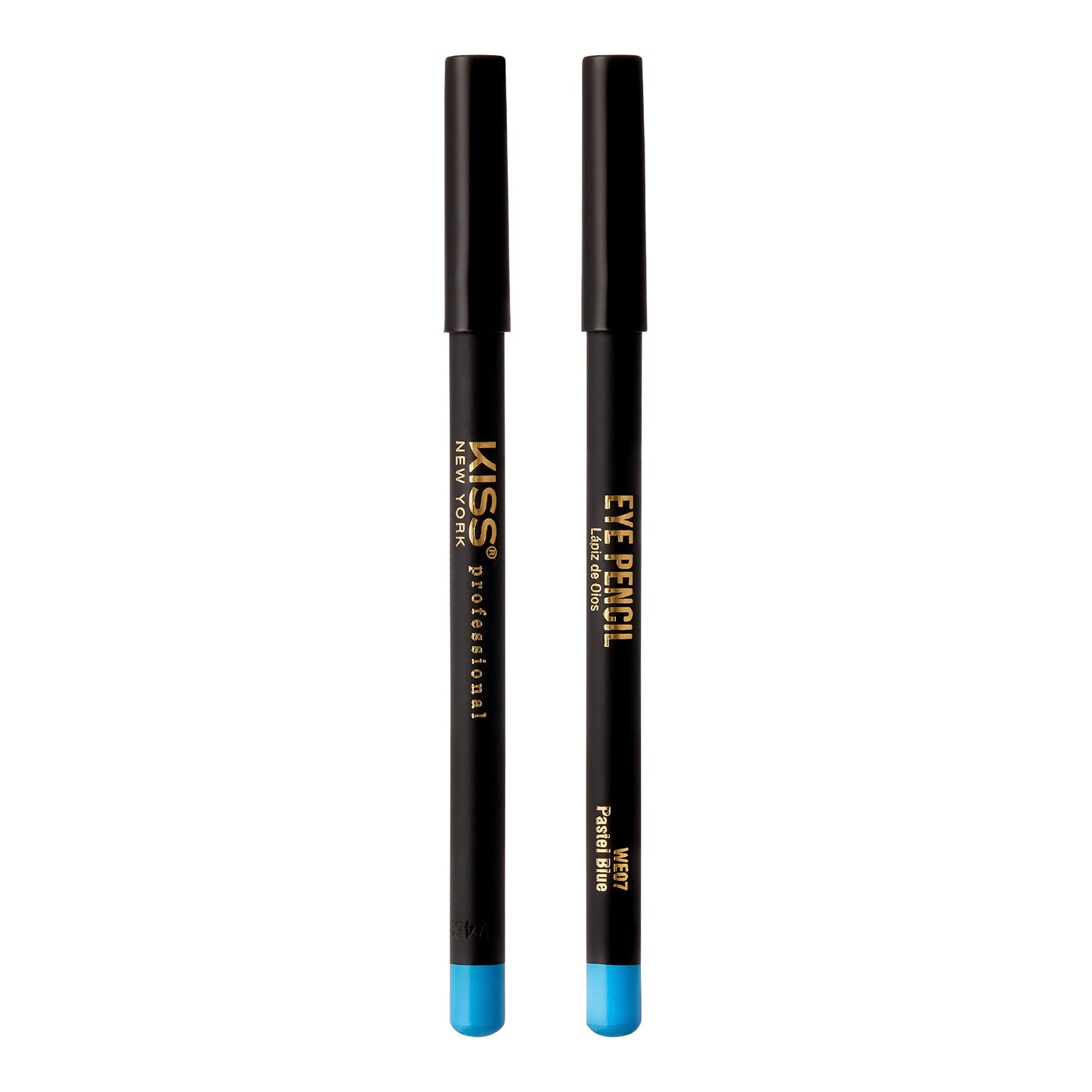 KISS NEW YORK Professional Slim Eye Pencil, Creamy Soft Eye Liner, Smooth Long-Lasting Rich Eyeline Color, Natural Eye Makeup, Water-Resistant (Pastel