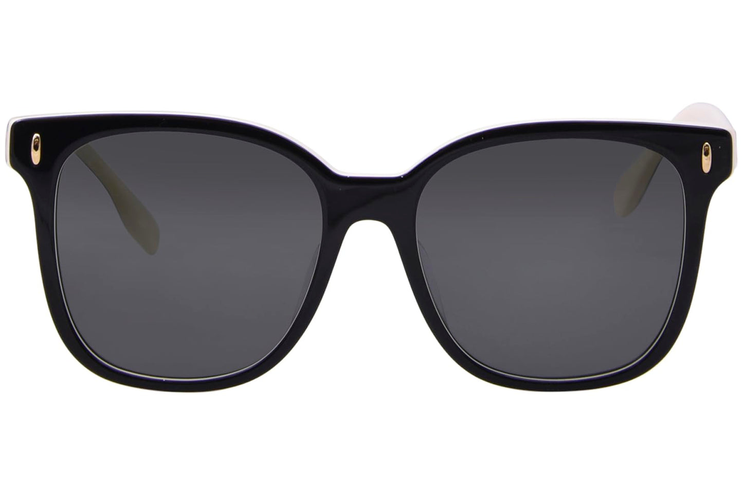 Tory Burch TY7203U 198887 Sunglasses Women's Black/Ivory/Grey Square Shape 53mm