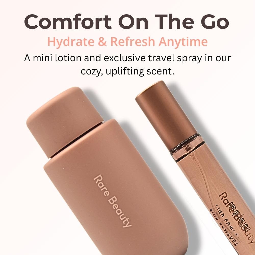 Rare Beauty Mini Find Comfort Lotion & Fragrance Set: Find Comfort Hydrating Body Lotion Mini & Find Comfort Eau de Parfum Beauty & Personal Care Rare Beauty