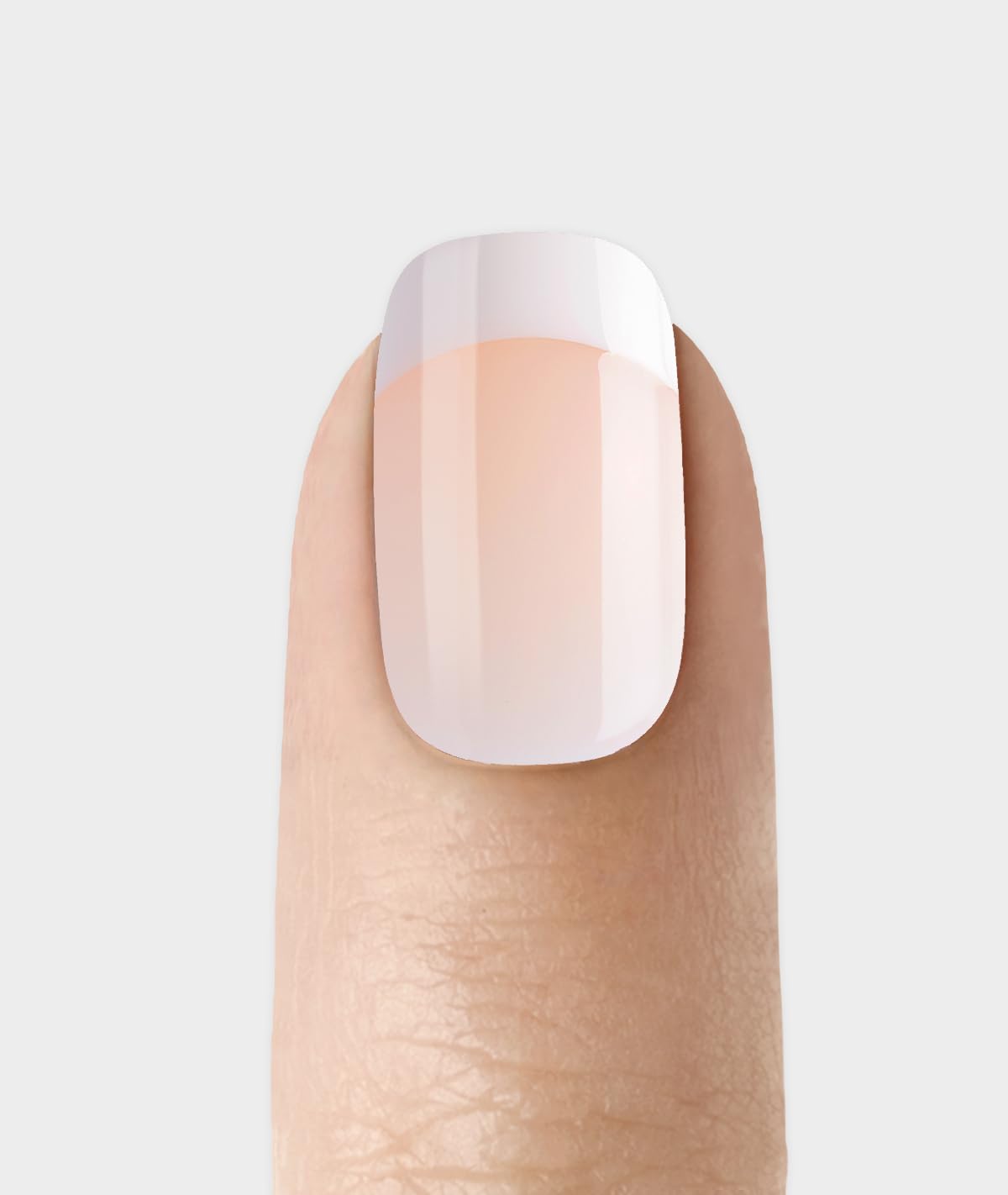 Kiss Everlasting French Nail Manicure, Chip-Free with Flexi-Fit Technology, Real Short, "Endless", Nail Kit with Pink Nail Glue (Net Wt. 2 g