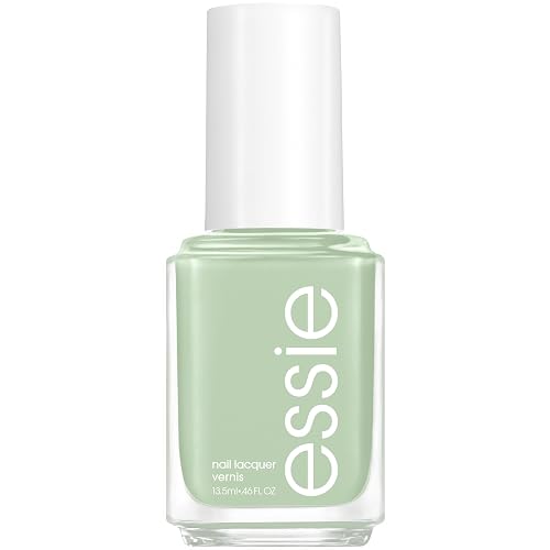 Essie Salon-Quality Nail Polish, 8-Free Vegan, Muted Green, Turquoise And Caicos, 0.46 fl oz Beauty & Personal Care essie