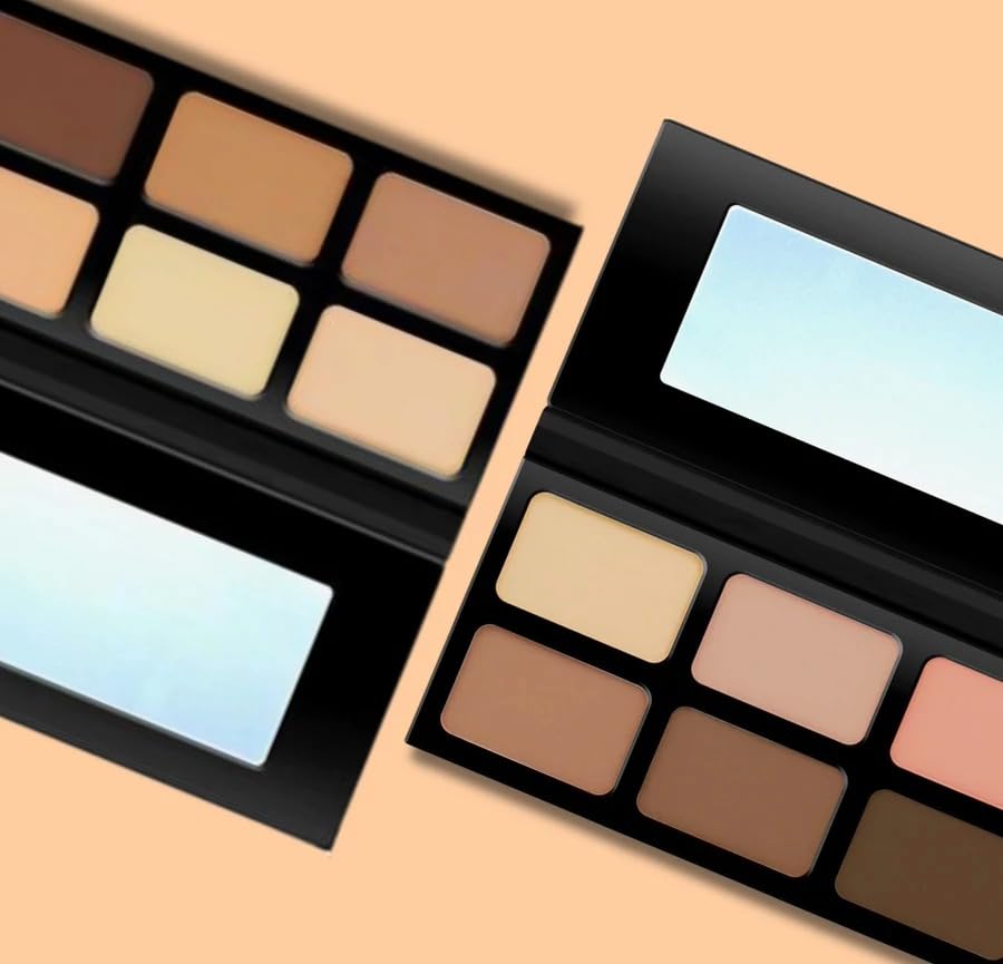 Kokie Cosmetics Powder Contour Kit, Universal, 0.96 Ounce