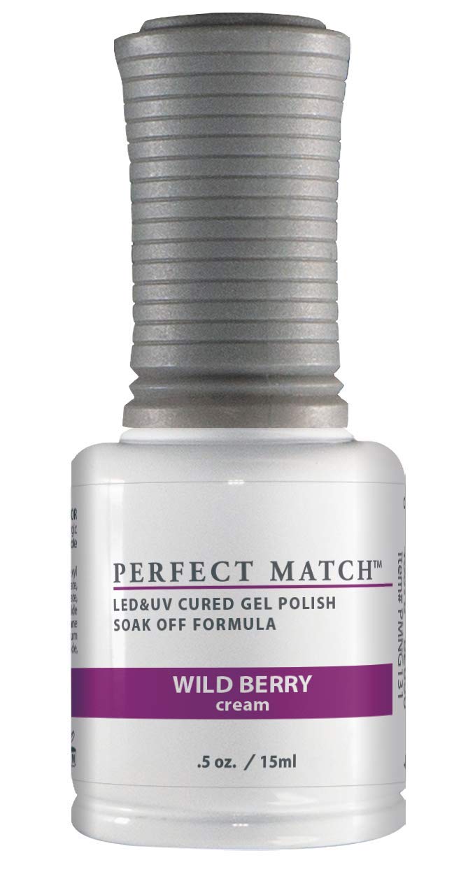 LeChat Perfect Match Gel Polish, Wild Berry, 0.5 Fl Oz (PMS131) Beauty & Personal Care LECHAT