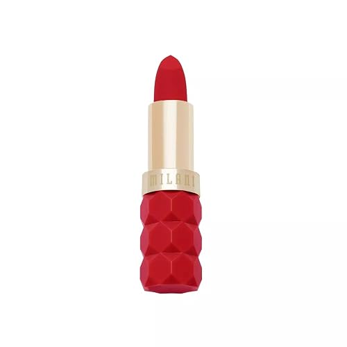Milani Color Fetish Matte Lipstick, Hydrating Velvet Finish, Full Coverage Long Lasting, Moisturizing Cream Lip Color with Hyaluronic Acid, 0.14 oz,
