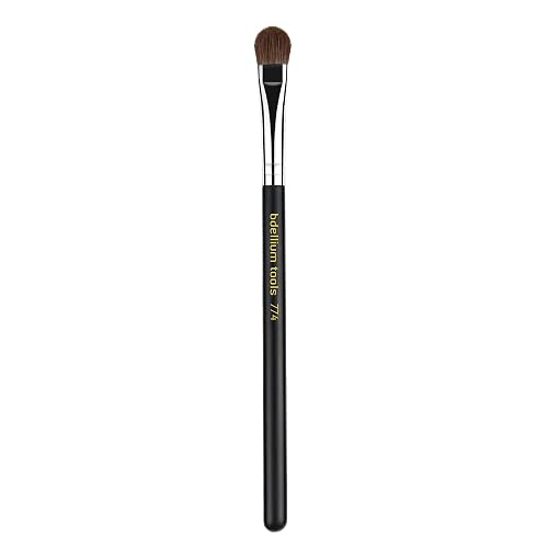 Bdellium Tools Professional Makeup Brush - Maestro Series 774 Large Shader - With Mix of Soft Natural & Synthetic Fibers, For Shading (Black, 1pc)