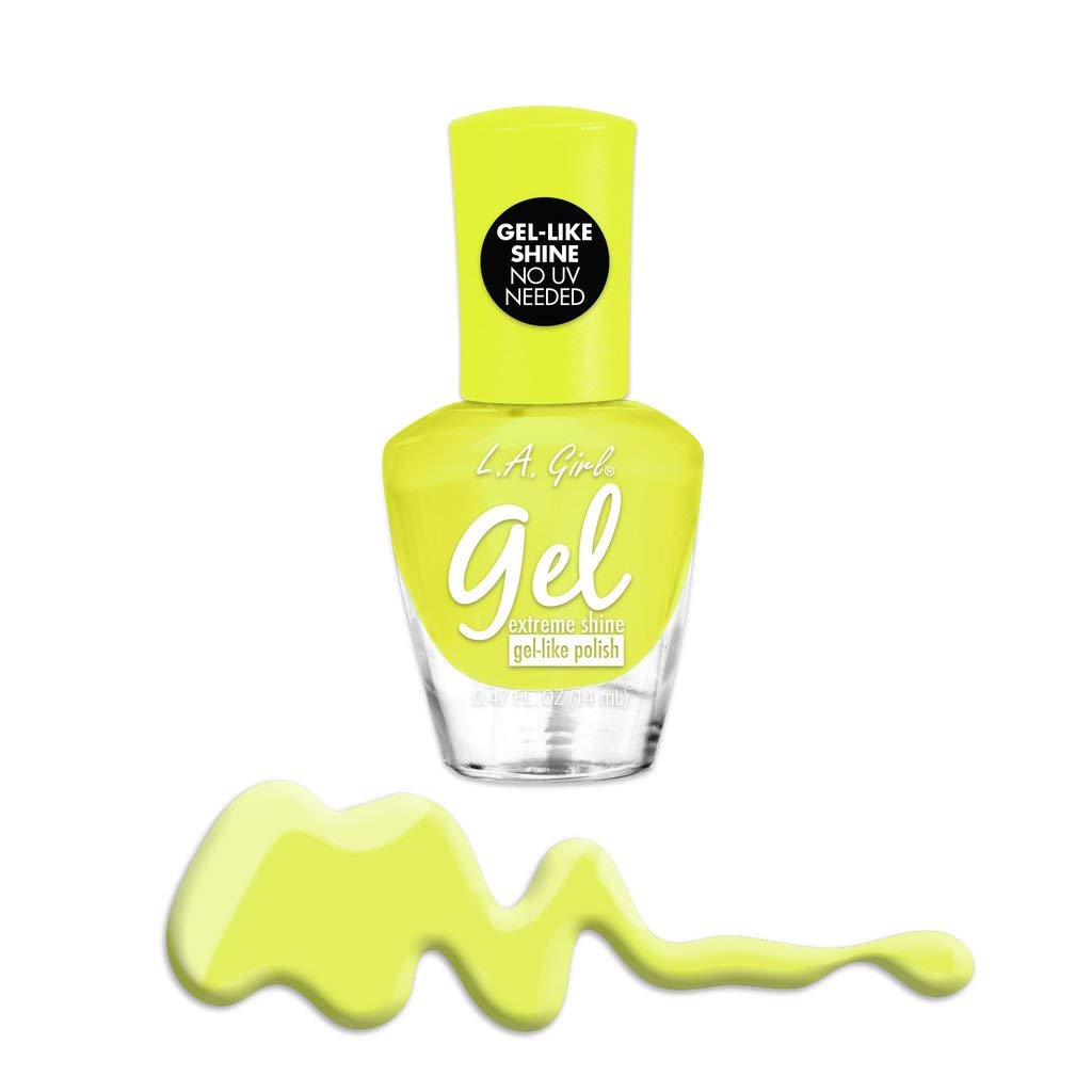 L.A. Girl Neon Gel Polish, Hi-Lite GNL920 Beauty & Personal Care L.A. Girl
