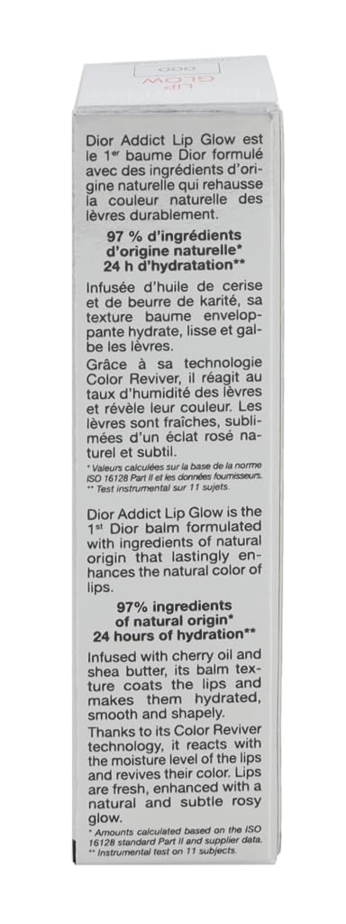 Christian Dior Dior Addict Lip Glow - 000 Universal Clear Women Lip Balm 0.11 oz Beauty and Personal Care Dior
