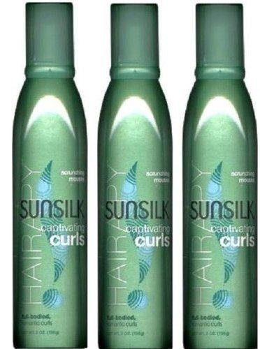 Sunsilk Captivating Curls Scrunching Mousse 7 Oz (3 Pack)
