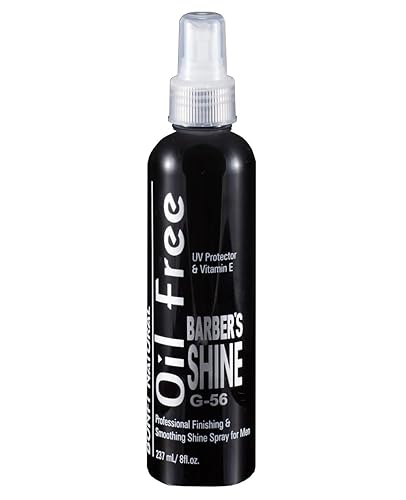 Bonfi Natural Oil Free Barber Shine Finishing Spray 8 Oz