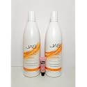 JAS Rehab Deep Repair Goat Milk + Calendula Shampoo 32 Oz and Conditioner 32 Oz "Free Starry Lipgloss 10 Ml"