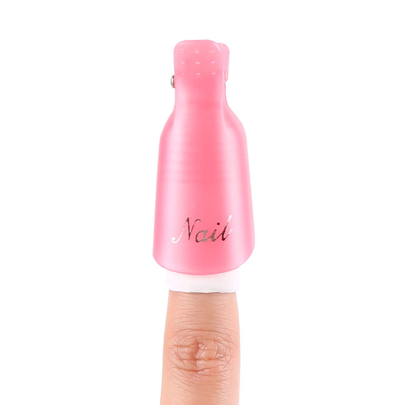 Dr.nail Nail Clips for Polish Removal 10Pcs Professional Plastic Acrylic Nail Art Soak Off Cap Clip UV Gel Polish Remover Wrap Tool. Beauty & Personal Care Dr.nail