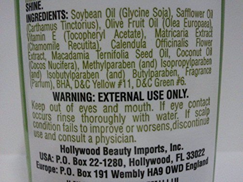 Hollywood Beauty Olive Oil