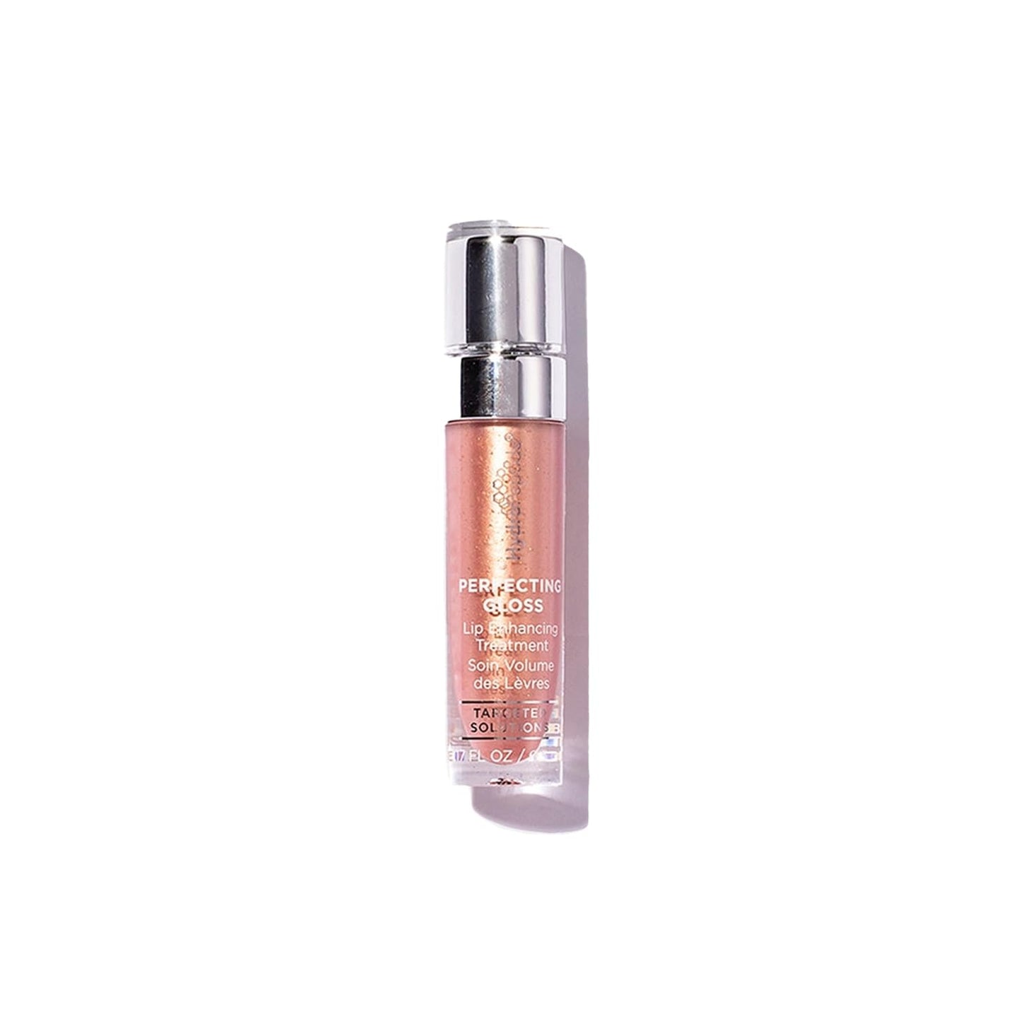 HydroPeptide Perfecting Gloss, Lip Plumping Gloss & Hydrating Treatment, Volumizing Collagen-Boosting Enhancer with Hyaluronic Acid & Peptides, Nude