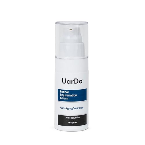 Uardo Retinol Rejuvenation Serum 1 Fl Oz/ 30 ml - usn102 | Smooth Lines & Wrinkles | With Hyaluronic Acid | Moisturizing for the Skin | For Face