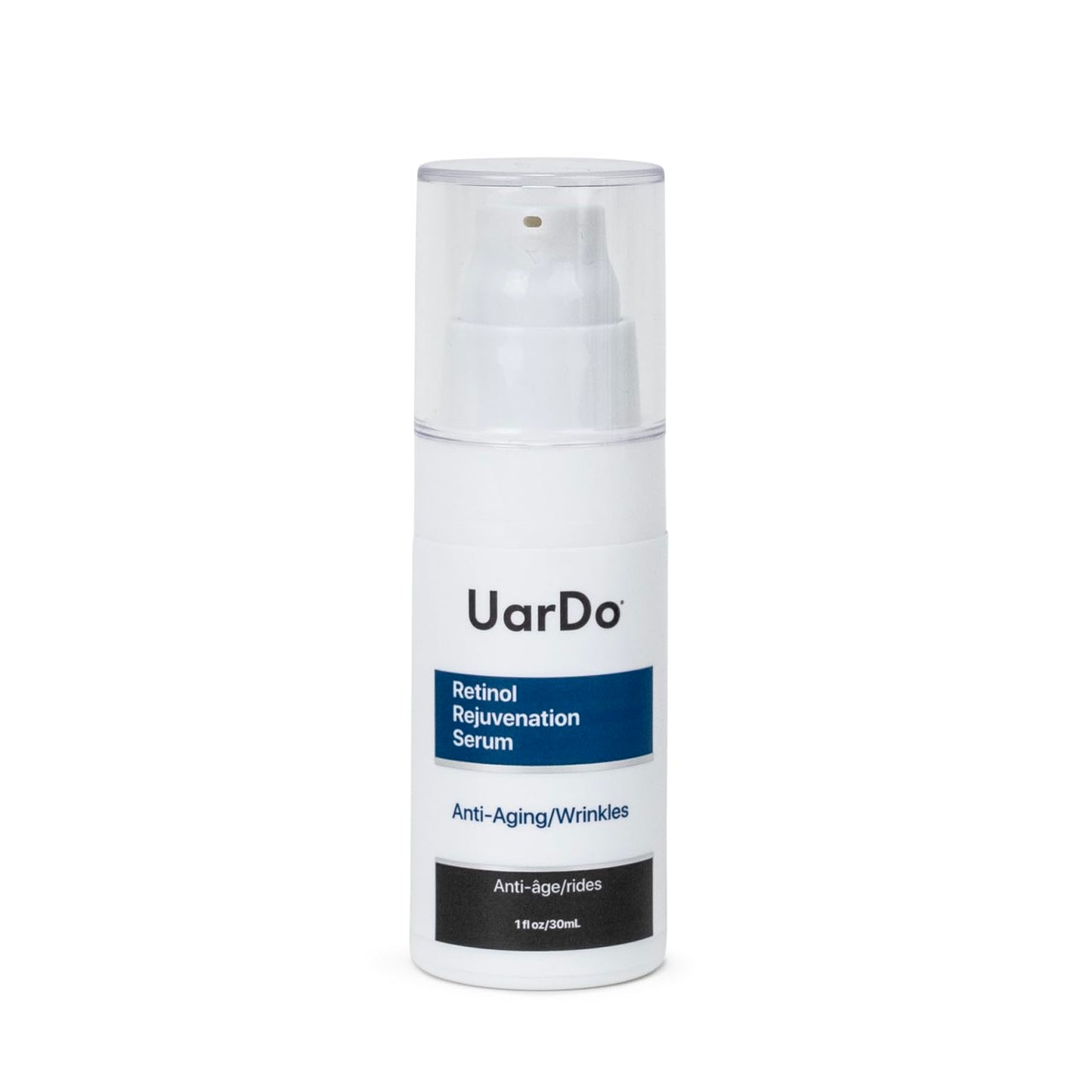 Uardo Retinol Rejuvenation Serum 1 Fl Oz/ 30 ml - usn102 | Smooth Lines & Wrinkles | With Hyaluronic Acid | Moisturizing for the Skin | For Face