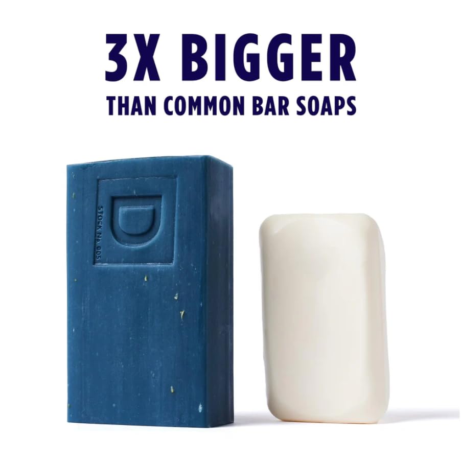 Duke Cannon Supply Co. Big Brick of Soap for Men - Naval Diplomacy, Refreshing Ocean Scent, Extra Large 10 oz Bars, 3-Pack