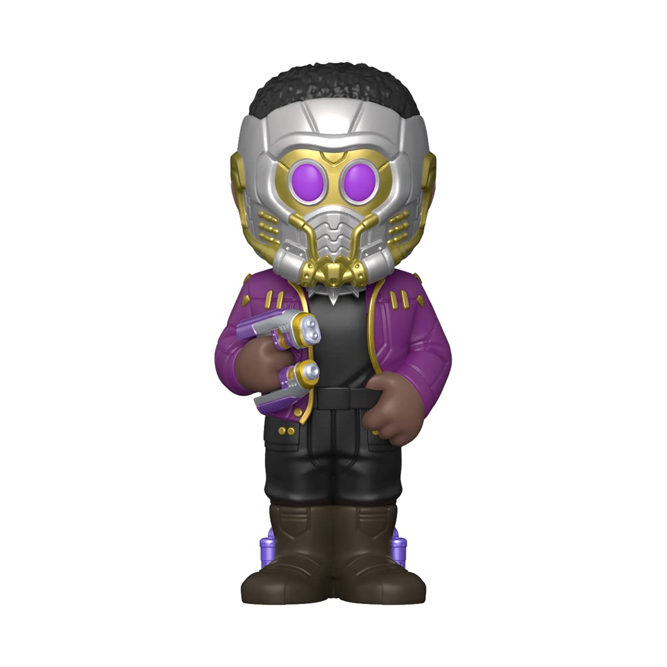 Funko Vinyl SODA: Marvel Friday What If - Starlord T'Challa - 1/6 Odds for Rare Chase Variant - Marvel Comics - Collectable Vinyl Figure - Gift Idea…