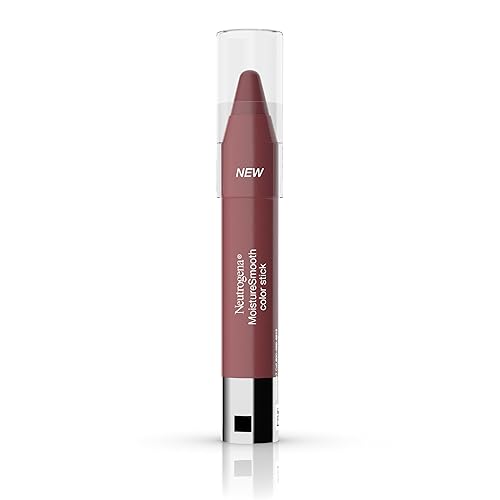 Neutrogena MoistureSmooth Color Stick for Lips, Moisturizing and Conditioning Lipstick with a Balm-Like Formula, Nourishing Shea Butter and Fruit