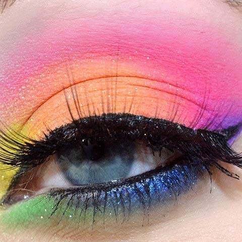 Sugarpill Cosmetics Elektrocute Neon Pigment, Sparkage