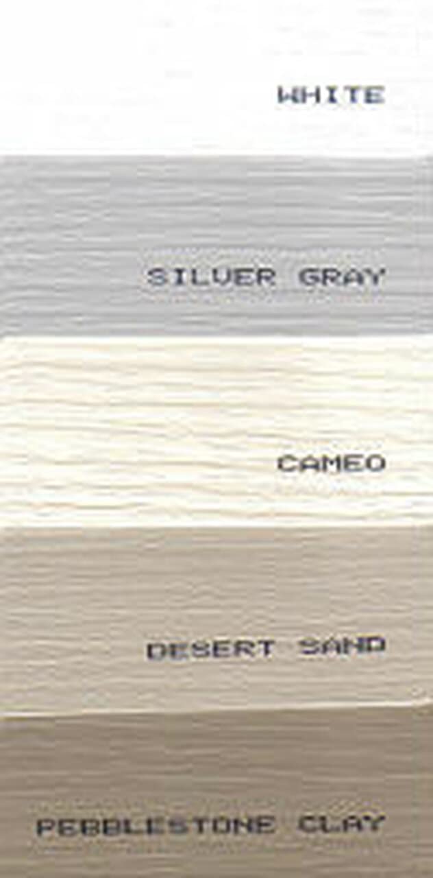 Mobile Home Vinyl Skirting Box of 8 White Solid Panels 16" Wide by 35" Tall. Premium 40 Mil Thickness