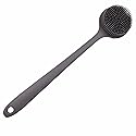 Cinlitek Silicone Body Scrubber - Long Handle Back Scrubber, Shower Exfoliator