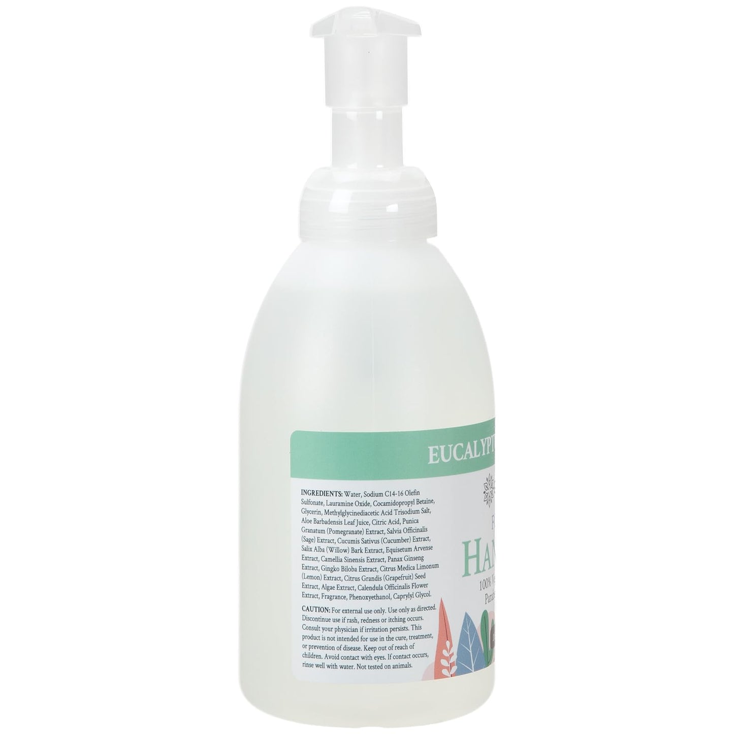 Ginger Lily Farms Botanicals All-Purpose Foaming Hand Soap Refill, 100% Vegan & Cruelty-Free, Eucalyptus Tranquility Scent, 20 Fl Oz (Pack of 1)