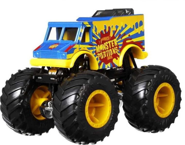 Hotwheels Monster Trucks Monster Portions Vs Sriracha, Demolition Doubles