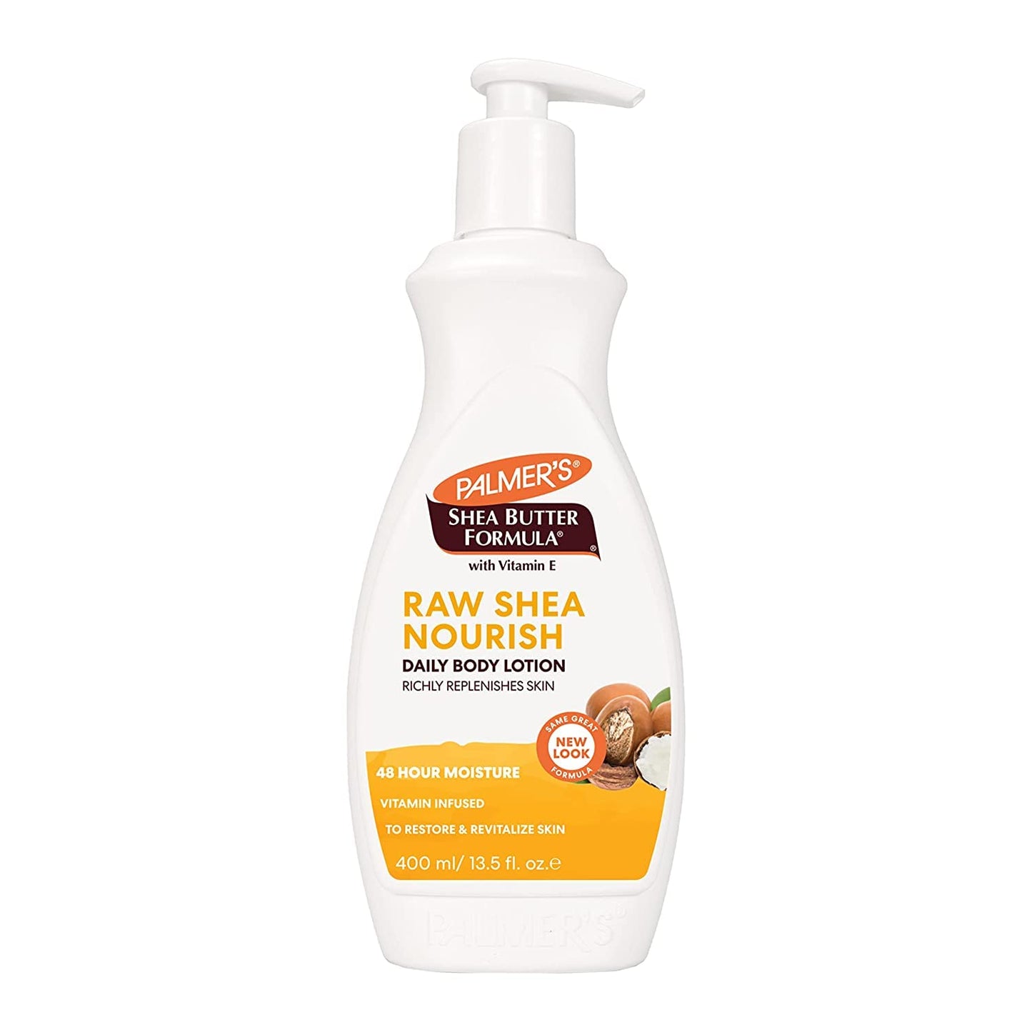Palmer's Shea Formula Raw Shea Body Lotion, Pump 13.50 oz (Pack of 7)