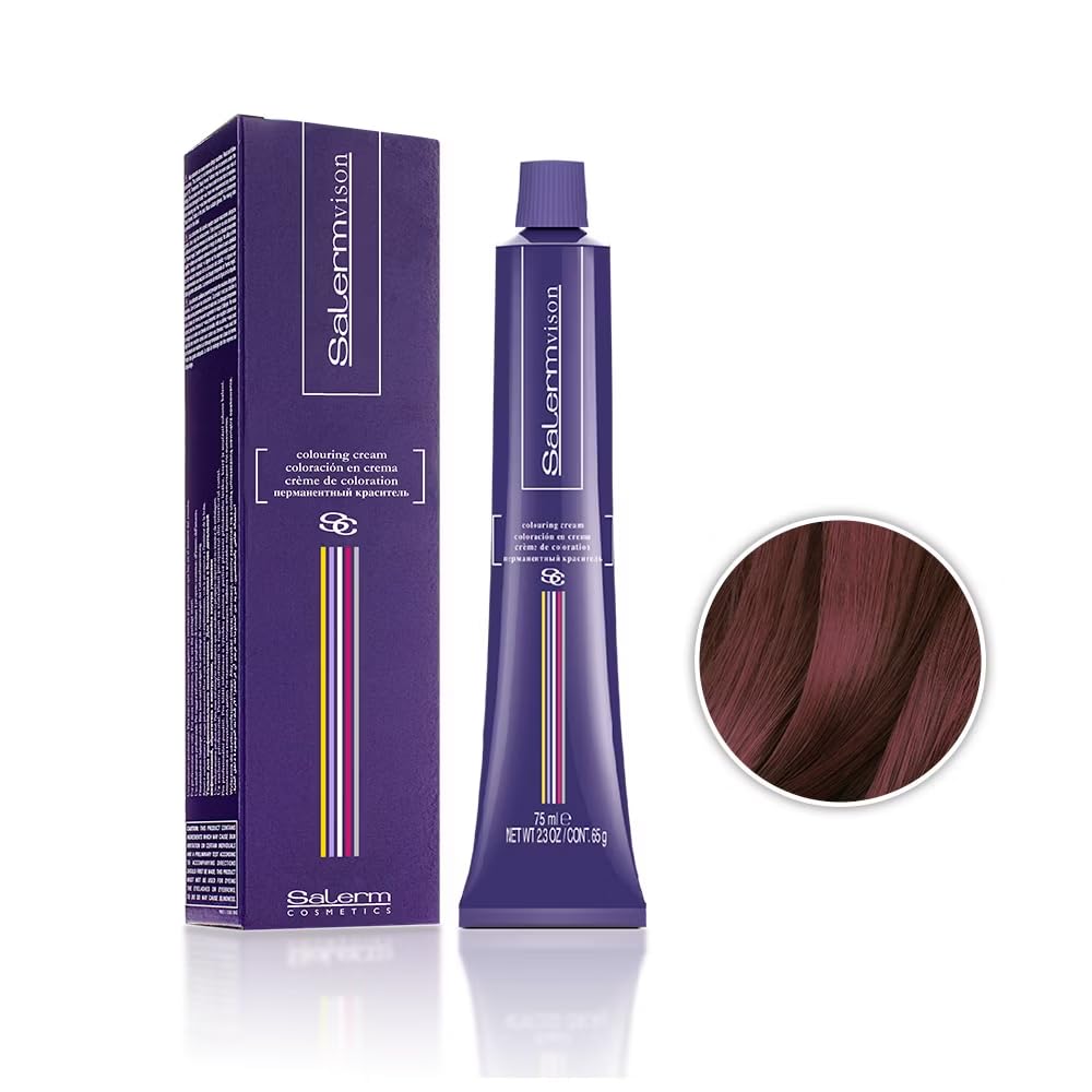 Salermvison Coloring Cream #6.6 Dark Reddish Blonde, 2.3 Ounce