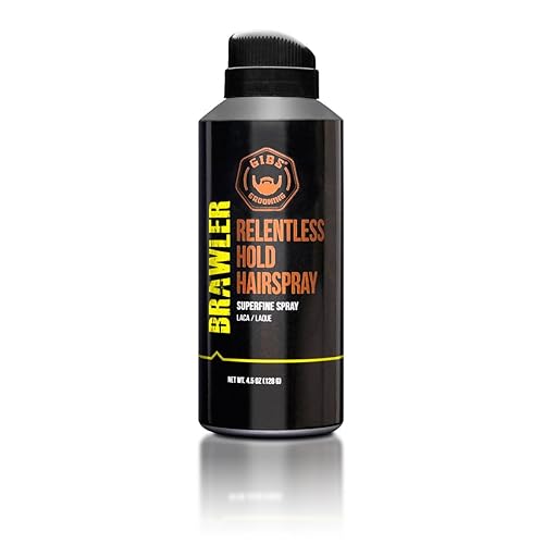 GIBS Grooming Brawler Bantamweight Hairspray, 4.5oz
