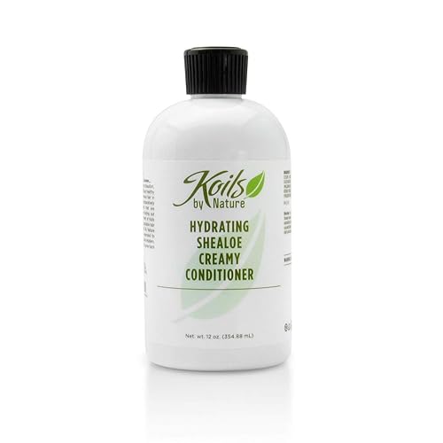 Koils by Nature Hydrating Shea Aloe Creamy Conditioner, 12 Fluid Ounce