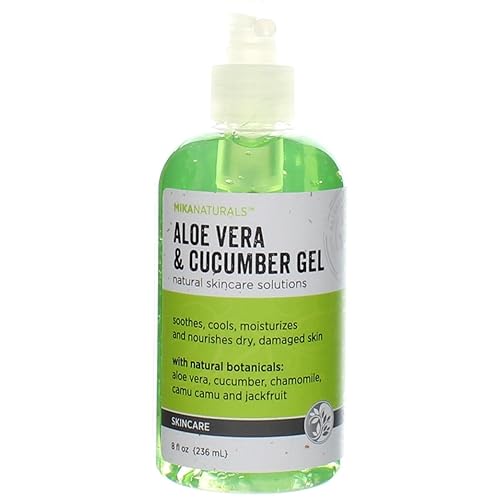 MIKA NATURALS Aloe Vera & Cucumber Gel (8 oz.)